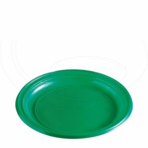 Tanier zelený (PS) Ø 22 cm [10 ks]