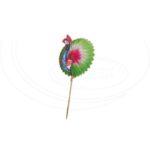 Vejárik s pávom 140 mm [50 ks]