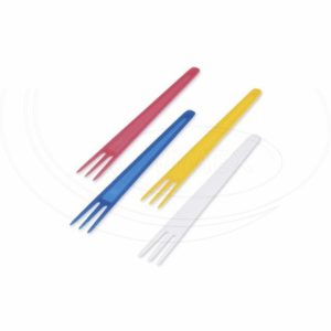 Vidlička na hranolky farebná mix 7