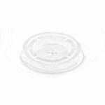 Viečko s krížovým otvorom pre poháriky Ø 73 mm [100 ks]