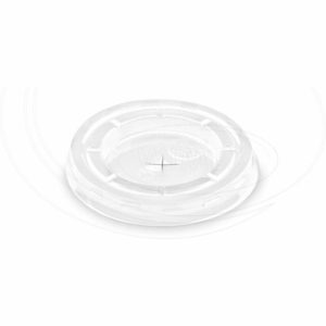 Viečko s krížovým otvorom pre poháriky Ø 73 mm [100 ks]