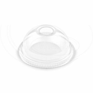 Viečko vypuklé s otvorom pre poháriky Ø 78 mm [50 ks]