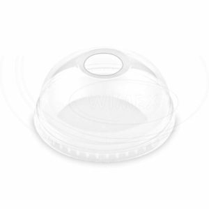 Viečko vypuklé s otvorom pre poháriky Ø 95 mm [50 ks]