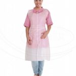 Zástery na jedno použitie biele 80 x 125 cm (PE) [50 ks]